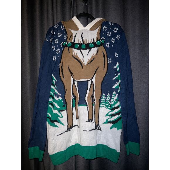 Ugly Christmas Sweater Xmas Size Large - Picture 1 of 3